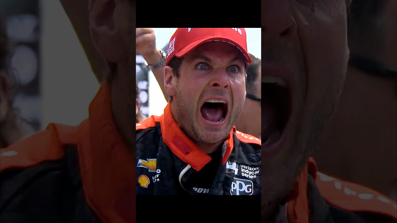 It's all or nothing at the Indy 500 🧱 #indycar #indy500 #pressure