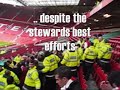 Arsenal fans sing for 20+ mins after FT at Old Trafford Arsenal fans sing for 20+ mins after FT at Old Trafford