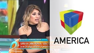 Marian Farjat revelo los mensajes que le envio Maxi Fourcade