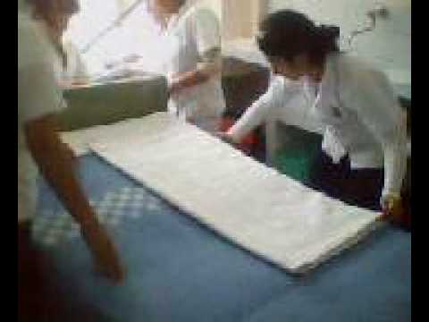Tendido de cama Cama - ENFERMERIA, TENDIDO DE CAMA ,