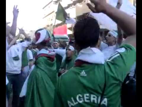 supporteurs algerien a khartoum wow.flv