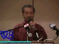 Tun Mahathir - Dialogue with NGO Part 1