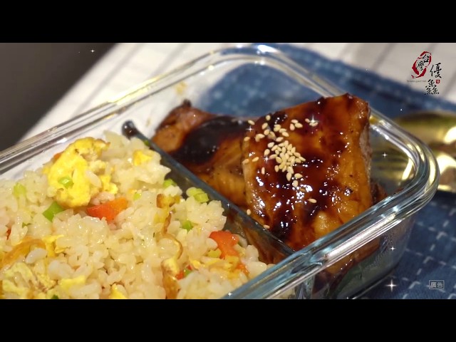 【食譜影片】蒲燒鯛魚便當