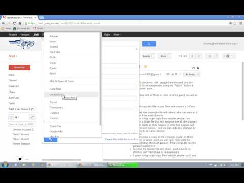 how to locate archived email in gmail