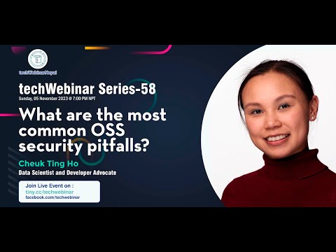 TechWebinarNepal - What are the most common OSS security pitfalls?