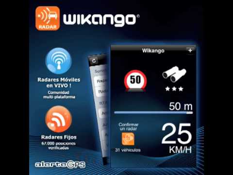 0 Wikango 1.1   Actualización   Avisador de Radar en vivo