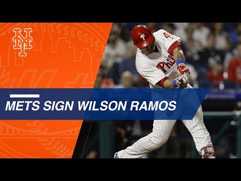 Video: Wilson Ramos enters free agency this offseason
