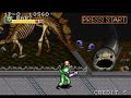 this is a great capcom cps1 arcade game converted to the super nintendo. this hilarious 4 player scrolling beat'em'up made up for a preety good 2 player conversion for the super nintendo, more then making the original arcade fans happy. this is baby commando playing levels 1 and 2.