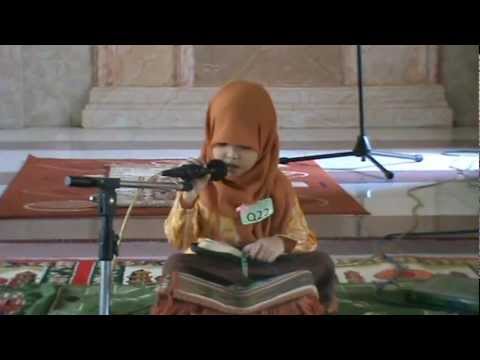 tartil - Nisa adalah putri dari Abdul Waris (imam masjid Agung Ummul Quraa Kab. Wajo Sul-sel), nisa belajar mengaji pada umur 3 tahun lebih, hanya 2 bulan (nopember-d...