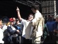 Pissed-off fireman at Ground Zero (9/11/06)