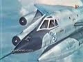 The Convair B-58 Hustler was the first operational jet bomber capable of Mach 2 supersonic flight. Developed for the USAF for service with SAC during the late 1950s. Intended to fly at high altitudes and speeds to avoid Soviet fighters, the introduction of the surface-to-air missile forced the B-58 into a low-level penetration role that severely limited its strategic value. The B-58 featured many rechnical inovations inclusing; sophisticated inertial guidance navigation and bombing systems, heat-resistant honeycomb sandwich skin panels in the wings and fuselage. Individual clam-sell ejection pods and an external droppable two-component pod beneath the fuselage containing extra fuel and a nuclear weapon. Music: Télépopmusik - 'Breathe'.