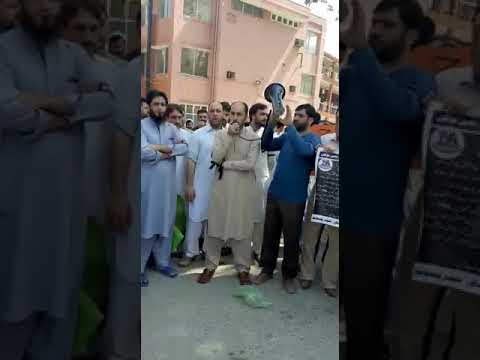 Nurses strike in lrh peshawar