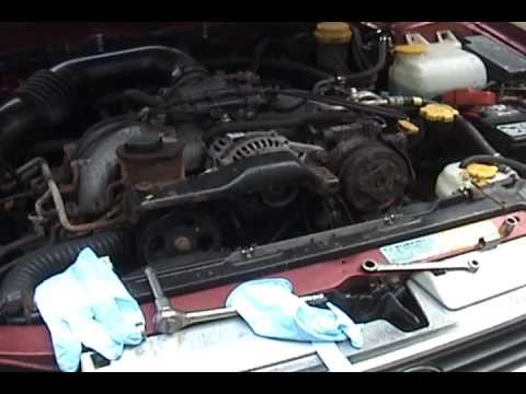 1995 Subaru Legacy – alternator replacement