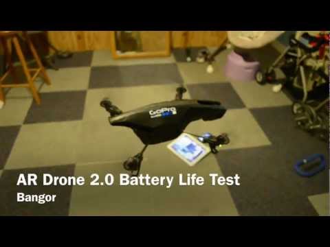 how to know when ar drone battery is charged