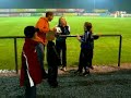 Die Köflacher Szene beim Spiel zur 7. Runde der Regionalliga Mitte in der Saison 2006/08 zwischen ASK Köflach und FC Blau-Weiss Linz am 15. September 2006, Endstand 1:1 vor 400 Zuschauern Werner Skrabitz-Stadion Köflach-Rosental/Sportpark Köflach
