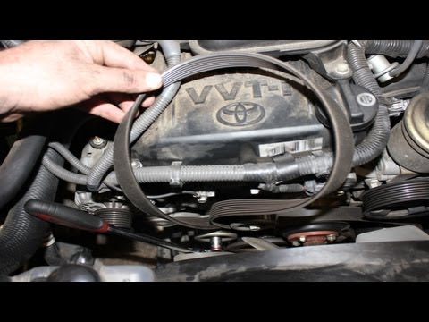 Replacing Serpentine Belt Toyota Tacoma