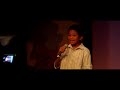 Mathew singing at the cruise
