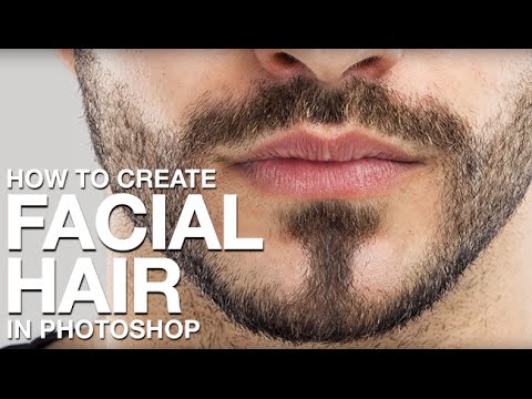 how to paint hair in ps