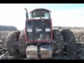 Caseih 9250 plowing corn stalks