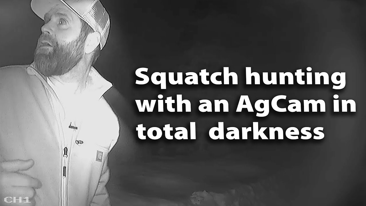 Looking for Sasquatch with an AgCam - The best infrared night vision camera for farming and Bigfoot