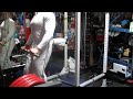 Michael Gundill performs reverse cable curls