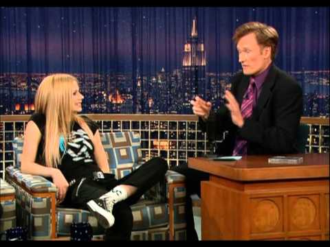 Avril Lavigne - Interview @ Conan O'Brien 16/12/2004