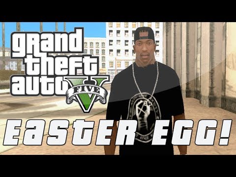 easter - CJ is back and makes an appearance in GTA 5! When looking around Lester's house, you can find a book titled