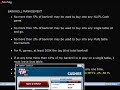 One of the biggest mistakes online poker players make is not having a good control of their poker bankroll. They play stakes that are much too high in relation to their bankroll size. Howie will go over a few key bankroll key points that will help you decide what games you can play, and how to adjust your game selection as your bankroll goes up and down. For more poker strategy videos, visit www.epokervideo.com