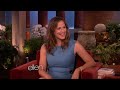 the actress and mom told ellen about how she's raising her children, and her difficulty remembering how old they are.