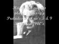 Debussy Preludes Bk 1 no's 5 & 9 Neuhaus Rec circa 1940's .wmv