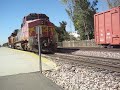 MY VERY FIRST POWERMOVE! BNSF #4797 leads a N/B powermove!!!