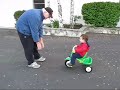 Max on the tricycle.wmv