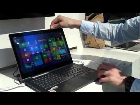 Samsung Series 7 Ultra Touch 740U3E Hands-On CeBIT 2013