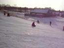 Eryn Sledding at Elm Creek Park Reserve Eryn Sledding at Elm Creek Park Reserve