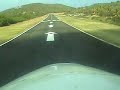 Mustique Island Airport Landing in Shrike Commander