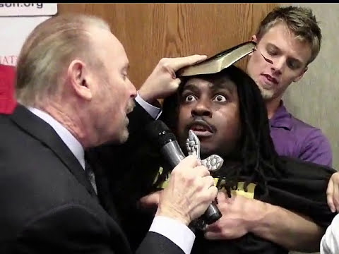 Exorcist Bob Larson confronts a violent Freemason demon!