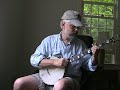 old time banjo, clawhammer style.  vega little wonder pot from the 1920s with a fancy neck made in 1972 by mike allison.  tuning is gdgbd capo on 2nd (aeac#e).