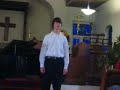 Ryan sings Come Again, Sweet Love - J. Dowland