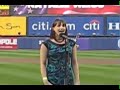 Natalie Weiss - National Anthem at Shea Stadium