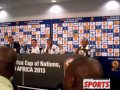 Mali Pre-match press conference 5/02/13