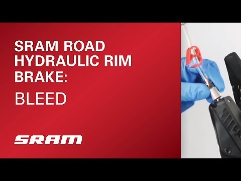 how to bleed sram brakes