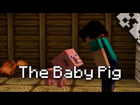 how to be a pig in minecraft