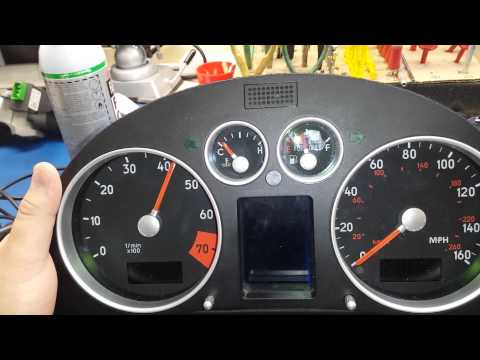 how to repair audi tt dash pod