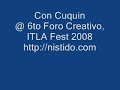 Con Cuquin @ 6to Foro Creativo ITLA