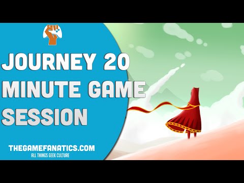 Journey - Thatgamecompany's game journey in a 20 minute game session. Audio does become off during some parts.