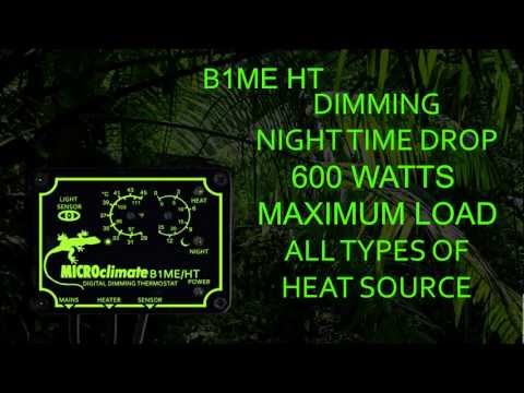 Microclimate - Thermostat B1HT - Dimming Jour / Nuit Haute Température