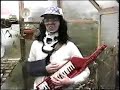 Sheila plays the keytar