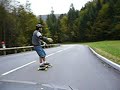 Ricil en freeboard dans le col des feignes (vosges)