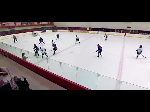 Kellen Briscoe, #5 Left Defenseman, 2025, Defensive Shift with Blocked Shot