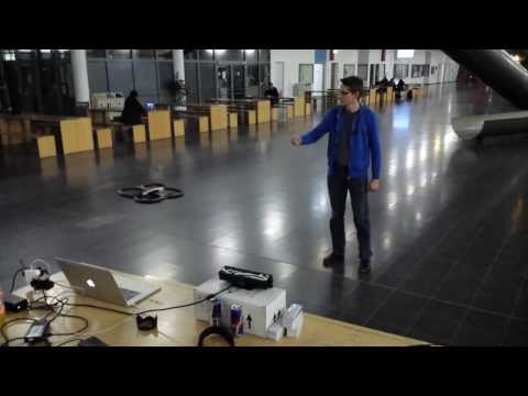 how to control kinect with hand